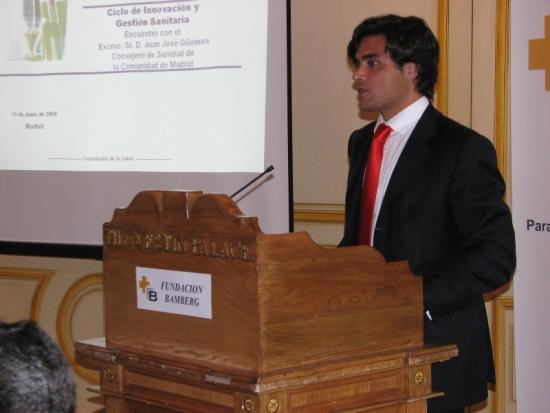 Güemes durante el turno de respuestas