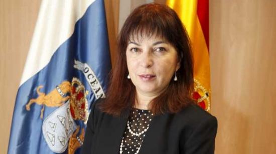 Consejera de Sanidad de Canarias, Brigida Mendoza