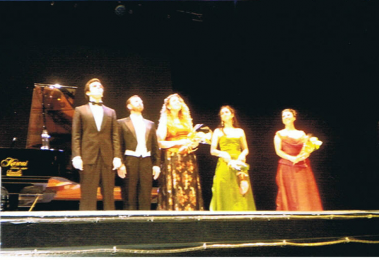 Francisco Javier Alonso y Beatriz Sivan fueron las estrellas del Concierto