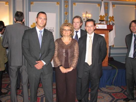 Javier Lopez de Microsoft y Albert Sire, Socio de Accenture