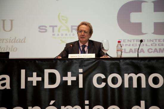 Ignacio Para pronuncia su discurso