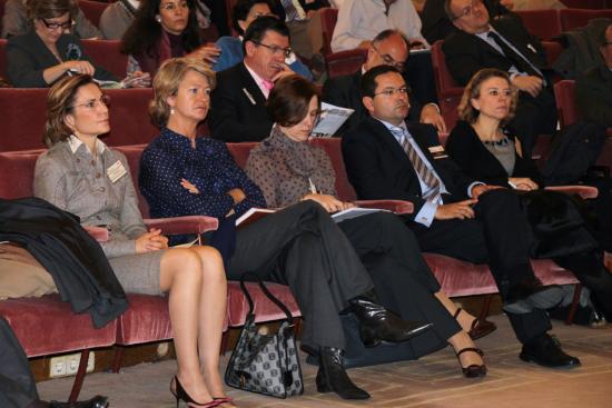 Asistentes a la conferencia