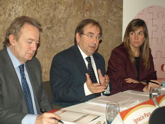 Ignacio Para, Luis Rosado y Leonor Rodriguez