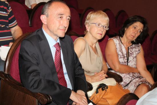 Fernando Lamata y su esposa