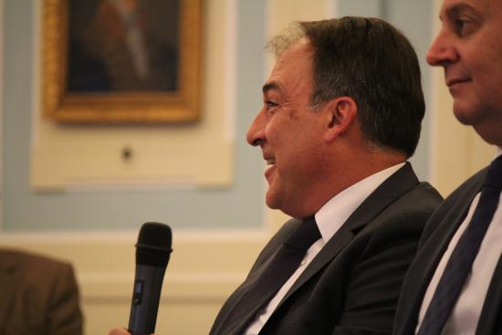 Luis Mora, Director General de PharmaMar durante su intervencion