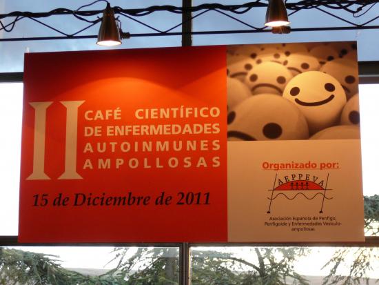 Cartel del evento organizado por AEPPEVA