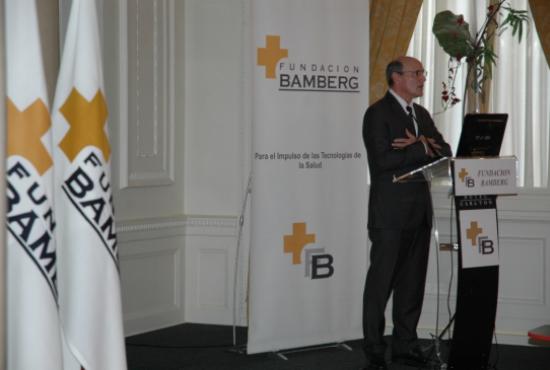 El Consejero Bengoa durante su presentación.