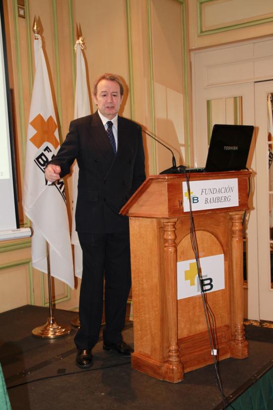 Ignacio Para durante la presentación del informe