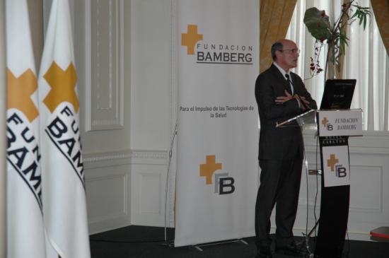 El Consejero Bengoa durante su presentación.