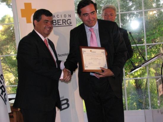 Premio a la Innovación en Tecnologías de la Salud a Boston Scientific, Carlos Ib