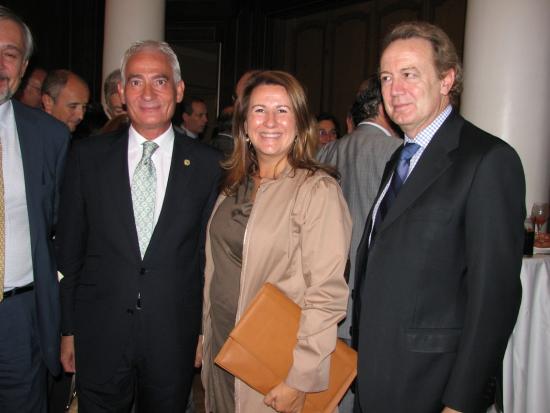 El Consejero Inclán, Paloma Beltrán de Boston Scientific e Ignacio Para