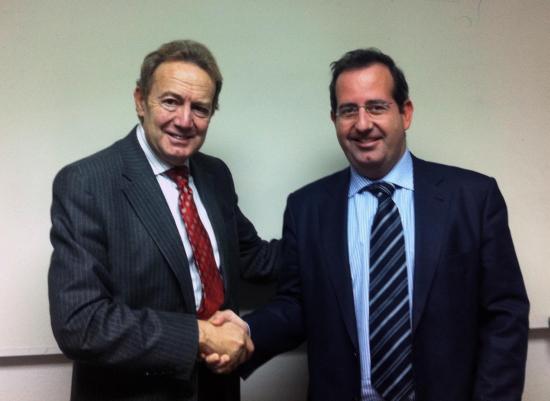 Ignacio Para y Javier Martí acuerdo