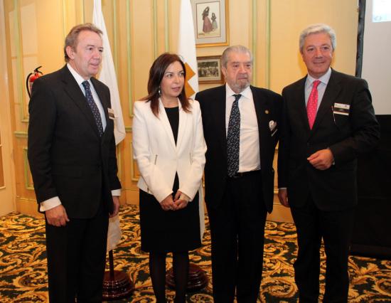 Ignacio Para, Brígida Mendoza, Salvador Arribas e Ignacio Balboa