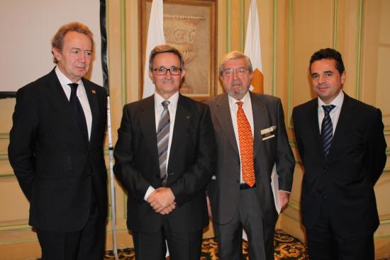 Ignacio Para, Felipe Petriz, Salvador Arribas y Miguel de Frutos