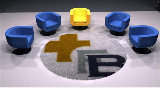 Plató de los debates TV Bamberg Salud